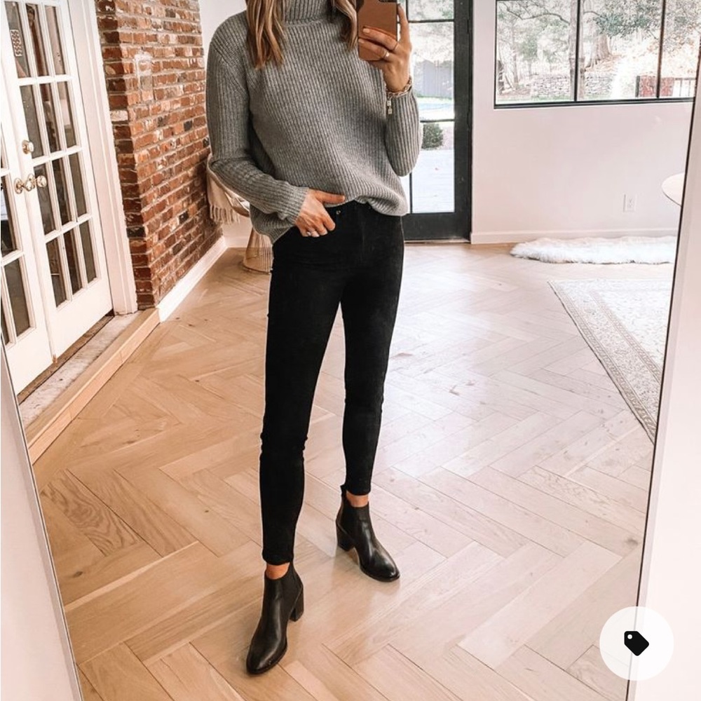 Clarks Low Heel Black Boot